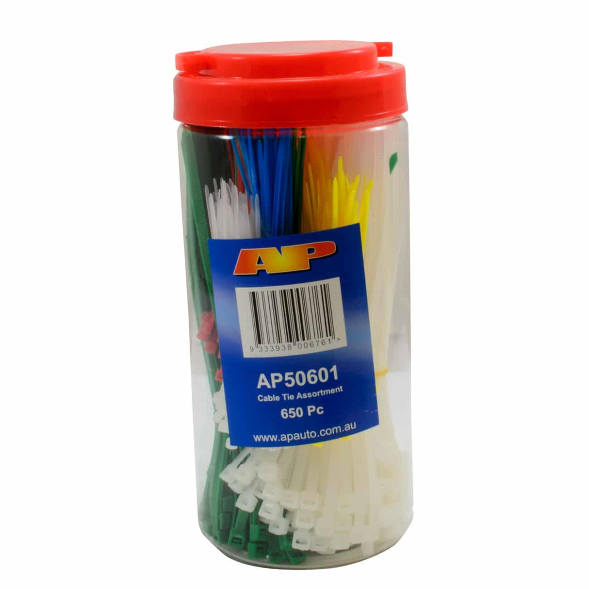 Cable Tie Assortment 650pc