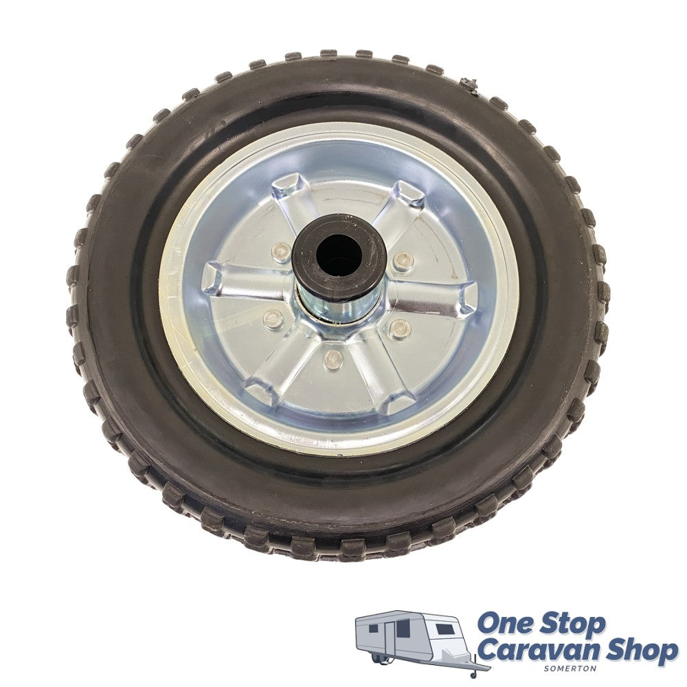 ALKO 10" Jockey Wheel Spare Solid Rubber Tyre