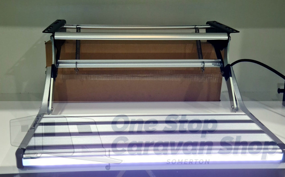 Slide Out RV Single Step with LED light - CS-SSS