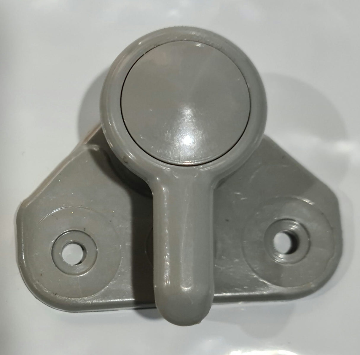 Viscount POW Grey Knob Lock 008556