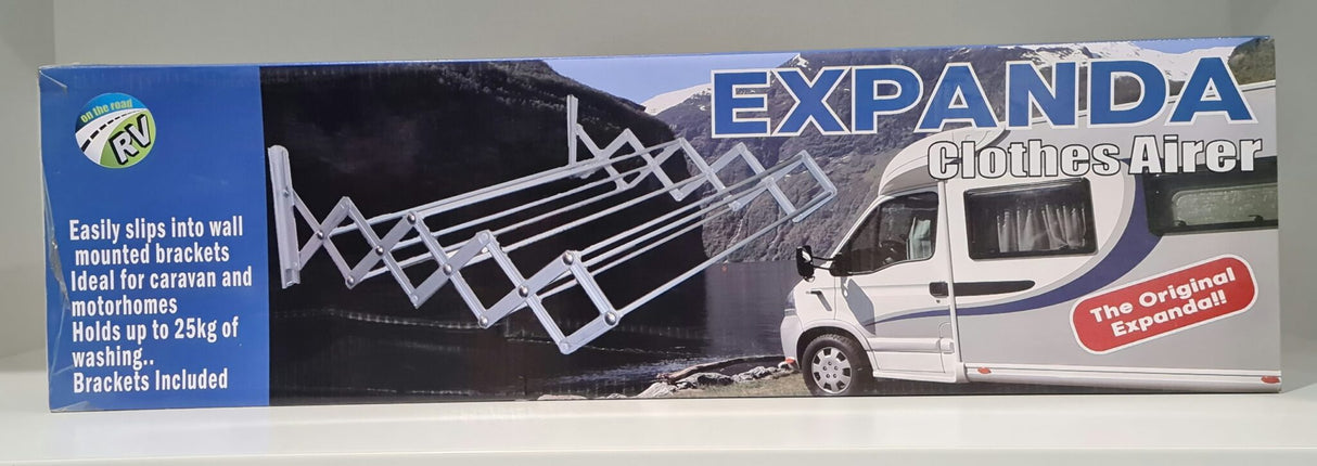 EXPANDA REMOVABLE AND EXPANDING CARAVAN CLOTHES LINE