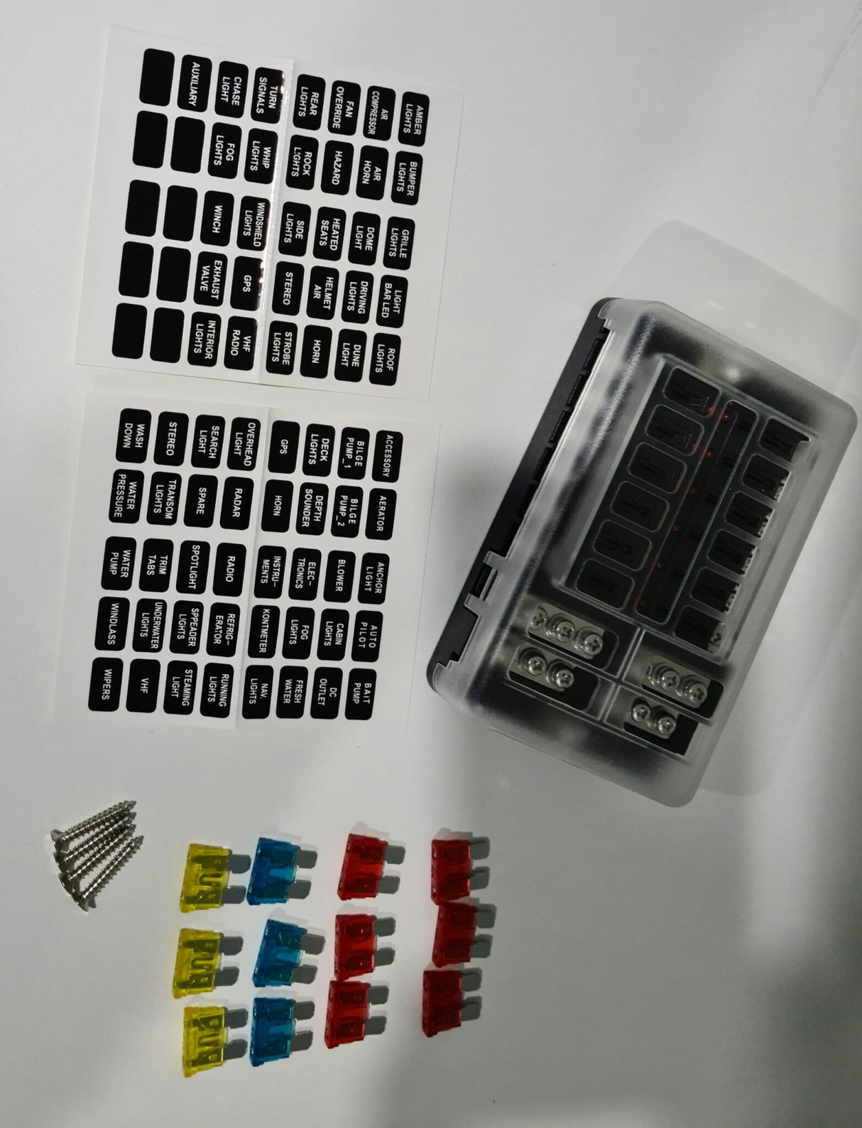 Fuse Box 12 Way - GFB-12