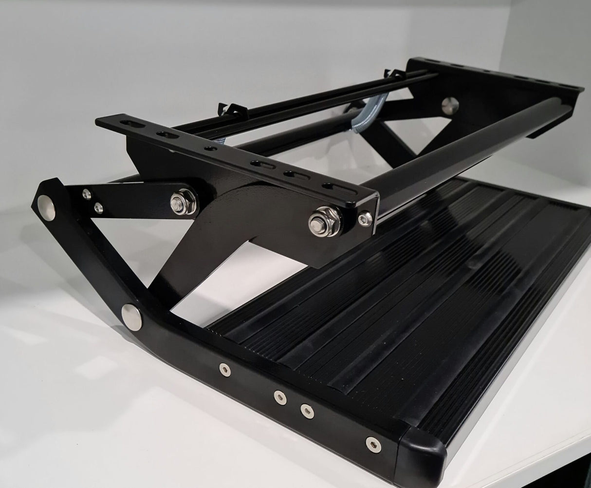 Iluma Single Aluminium Step Black (no Light) ILU-SSTEP-BLK