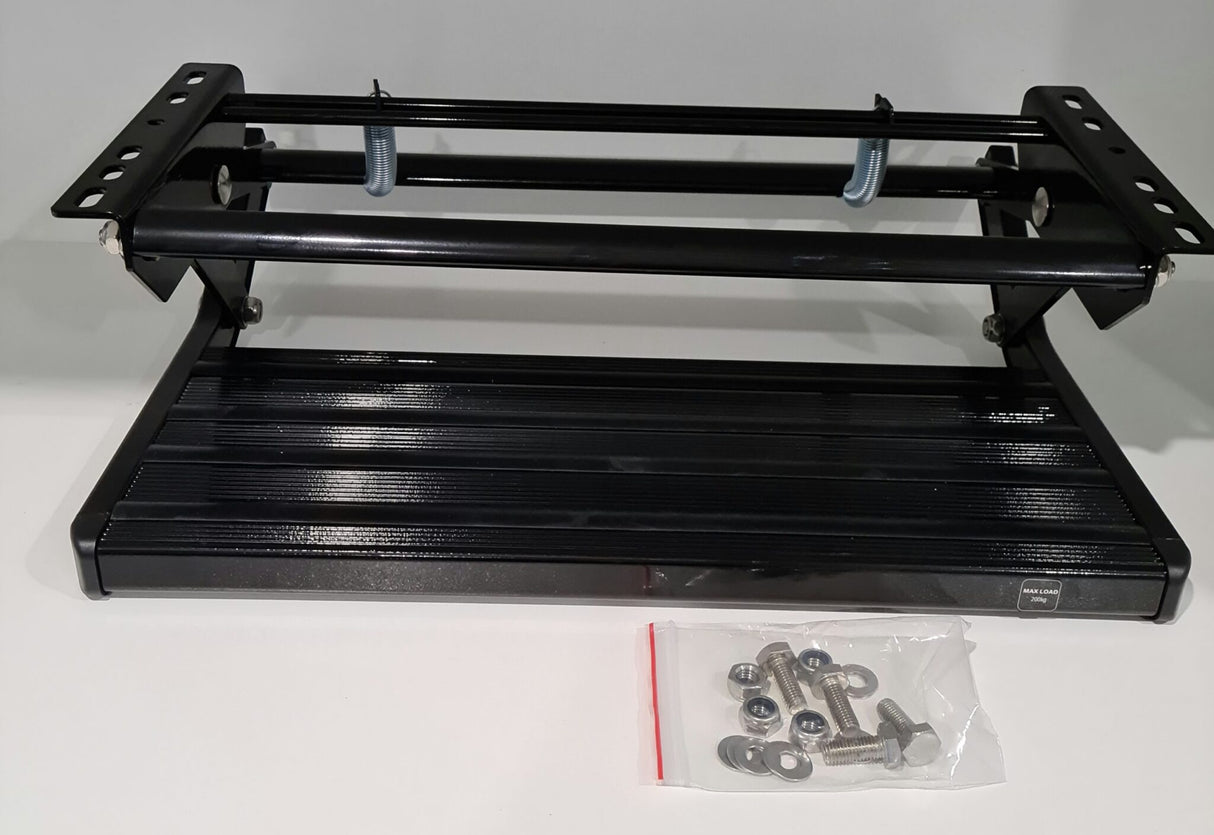 Iluma Single Aluminium Step Black (no Light) ILU-SSTEP-BLK