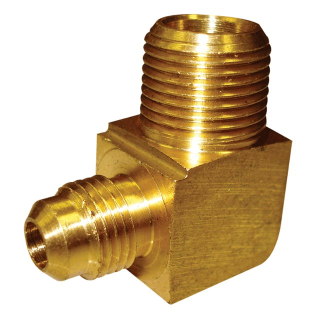 3/8 Male BSPT X 5/16 male flare Elbow