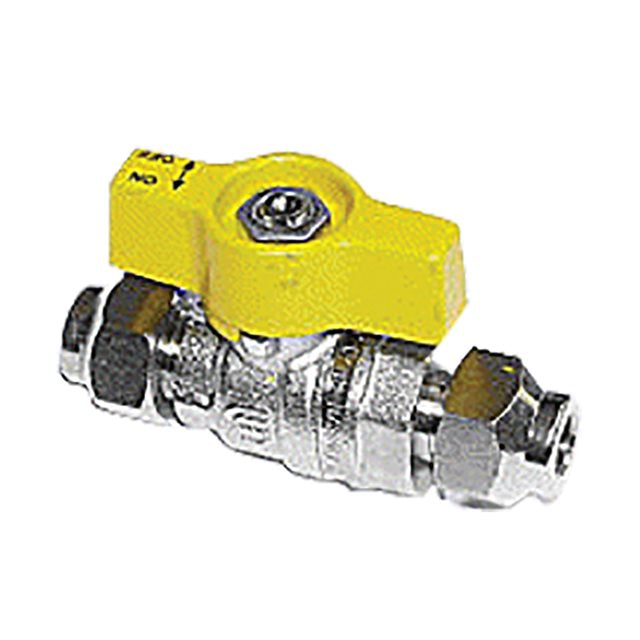 Flared Ball Valve 5/16" x 5/16" SAE