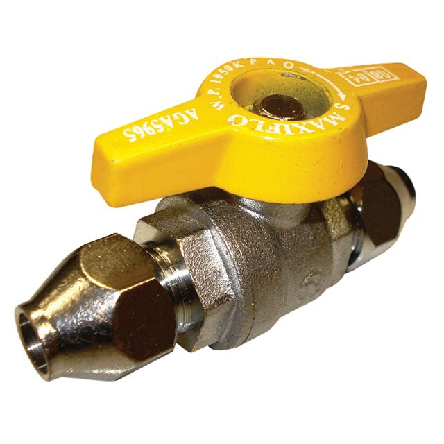 Flared Ball Valve 3/8" x 3/8" BSP