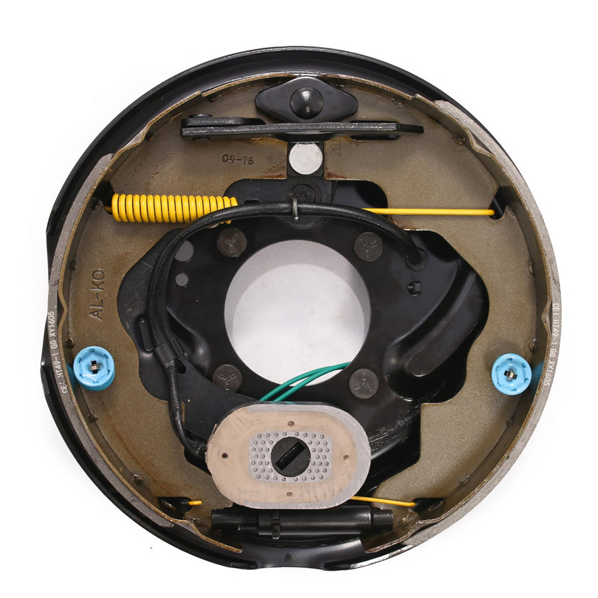 Genuine Alko Electric Brake - Offroad - 10" x 2 1/4" Left Hand, With Park Brake Provision