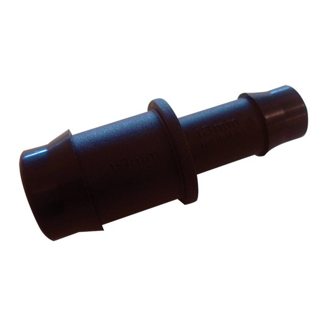 Plastic Barbed Reducing Joiner 19mm x 13mm