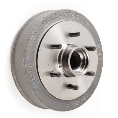 AL-KO Hub Drum - 10" Electric - Landcruiser 6 Stud - Suit Parallel - Studs Only genuine ALKO