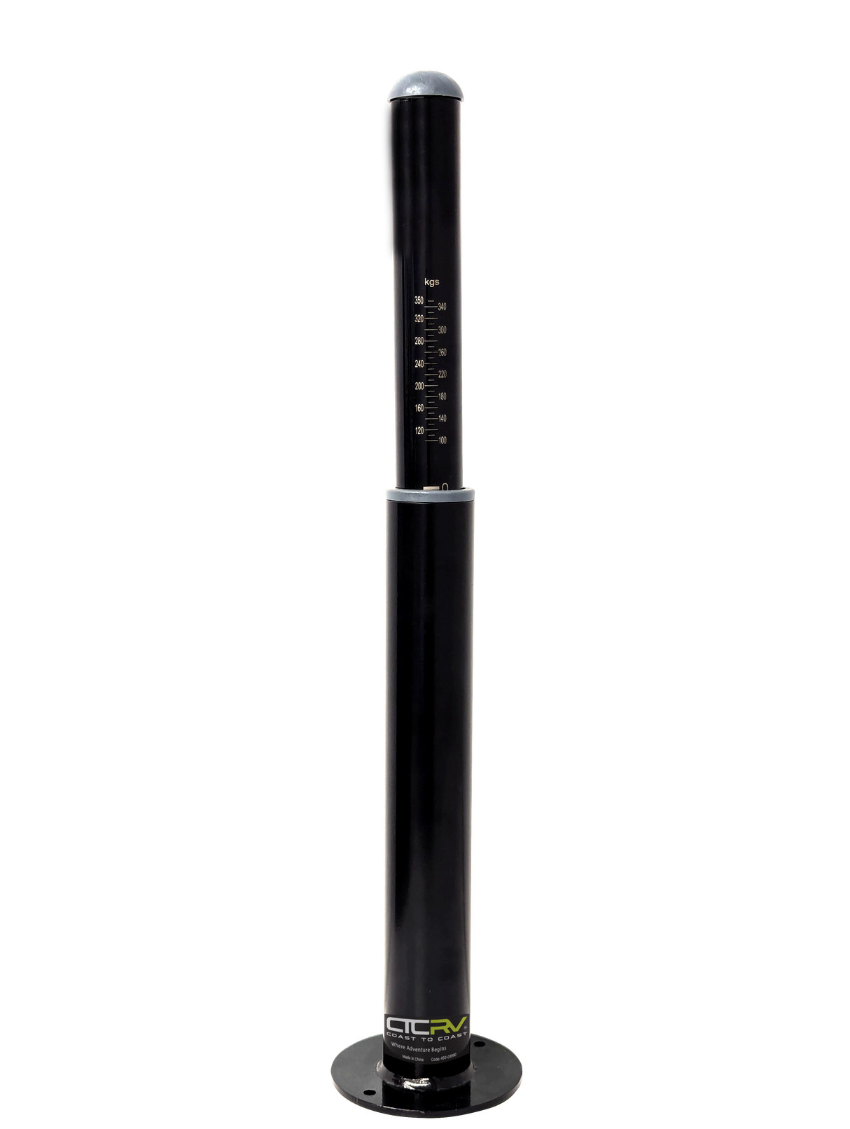 450-05980 - COAST RV Tow-Ball Scale | 350KG | Black