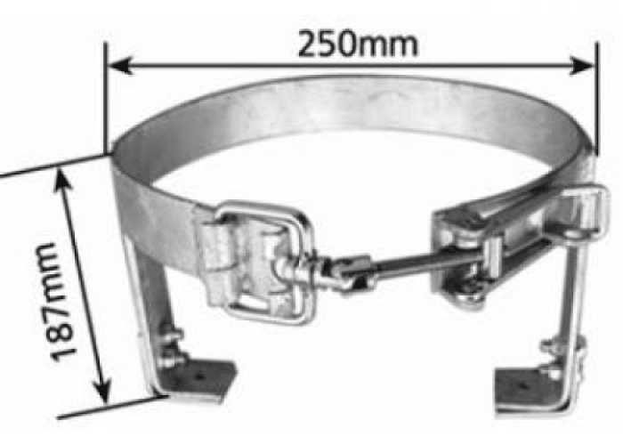 4KG Adjustable Gas Cradle - Bolt On