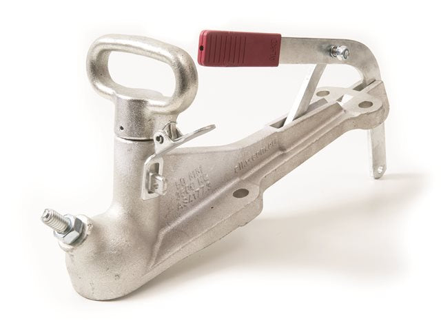 3500kg Electric Coupling With Hand Brake Zinc Plated