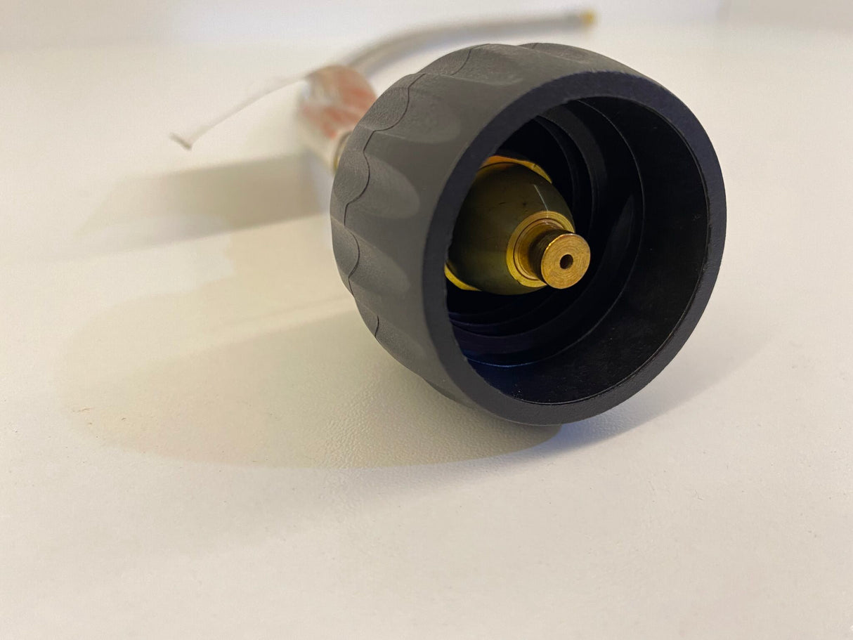 600mm Type F LCC27 Gas Hose - 1/4 MNPT Pigtail