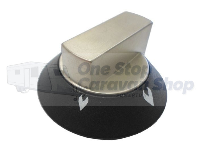 SPCC0590.SA: Grill & Hob Knob Satin- Suit Some Spinflo Stoves
