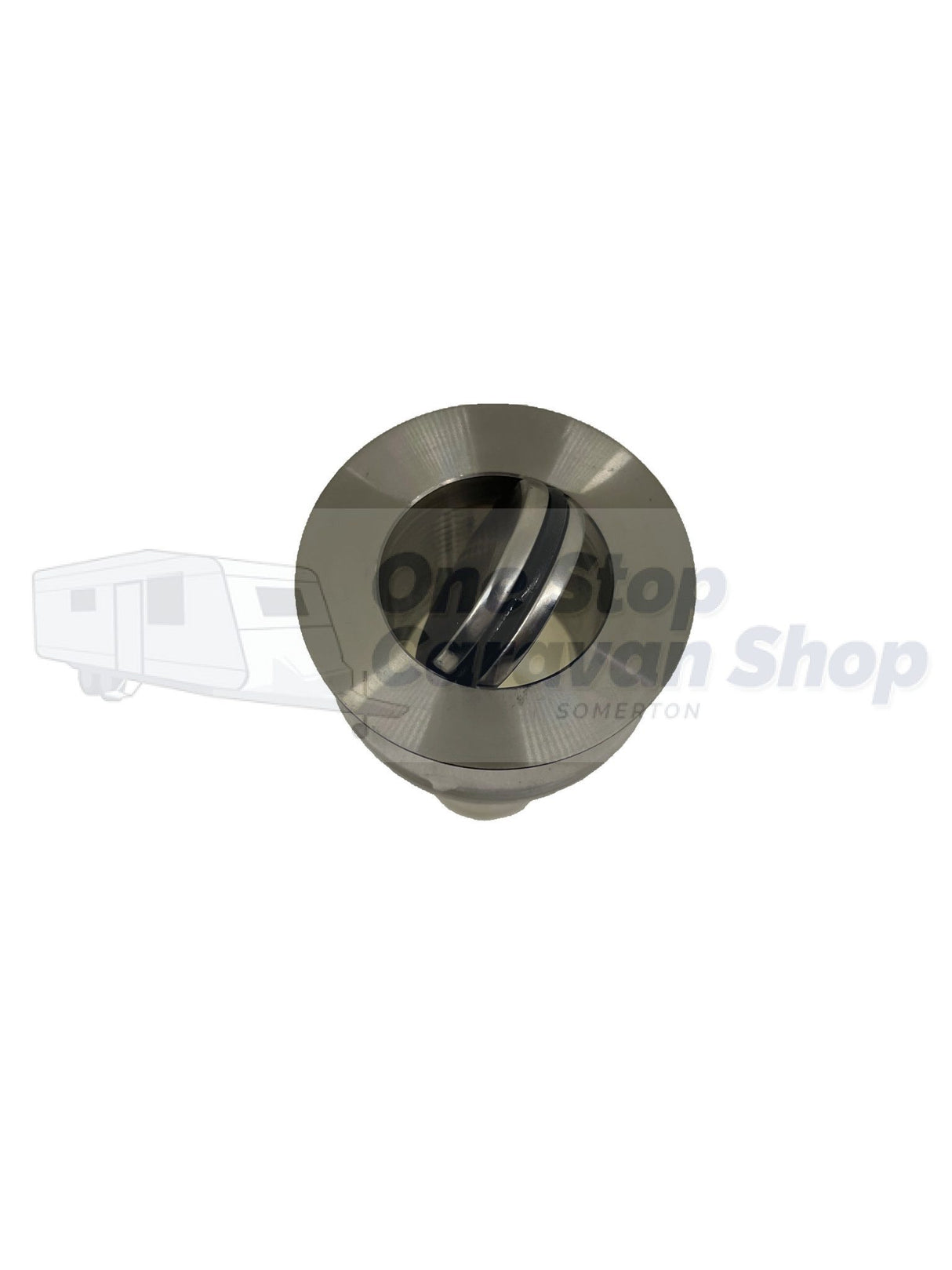 Caravan & RV 38mm Chrome Basin Push Plug with 32mm outlet