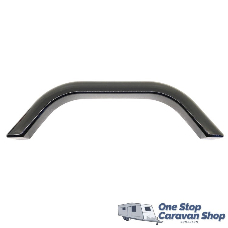 (PAIR) Black Plastic Wheel Spat (73cm)