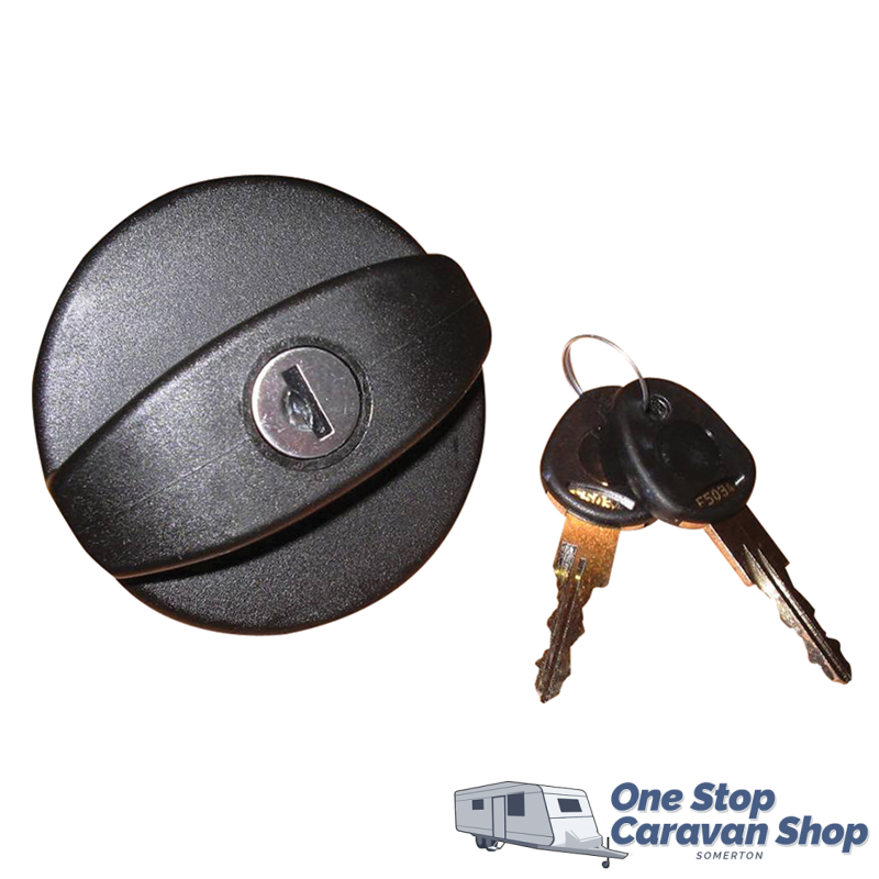 Spare Cap & Keys for Lockable Water Filler (Black)