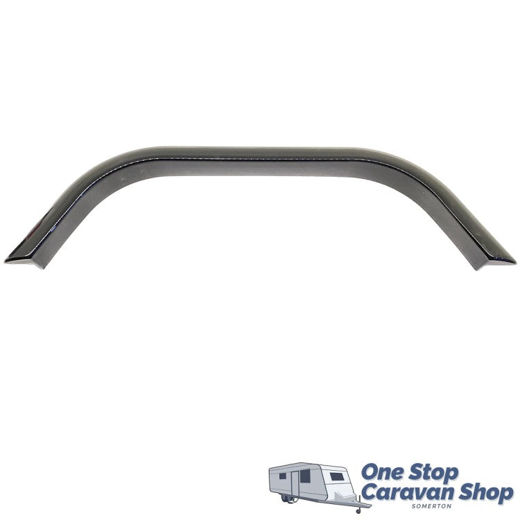 (PAIR) Black Plastic Wheel Spat (84cm)