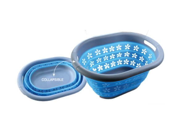 Collapsible Silicone Laundry Basket