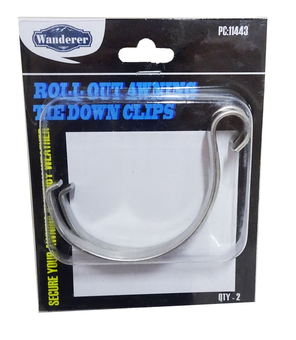 Wanderer Roll Out Awning Tie Down Clips