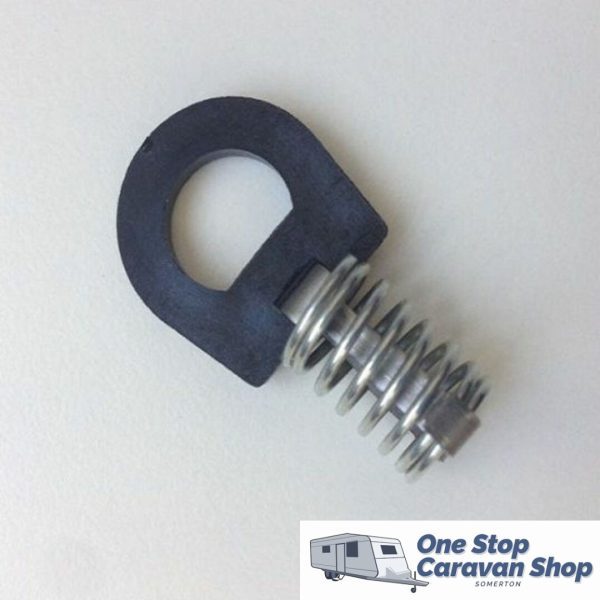 Plastic Door Latch Clip Only (Black)