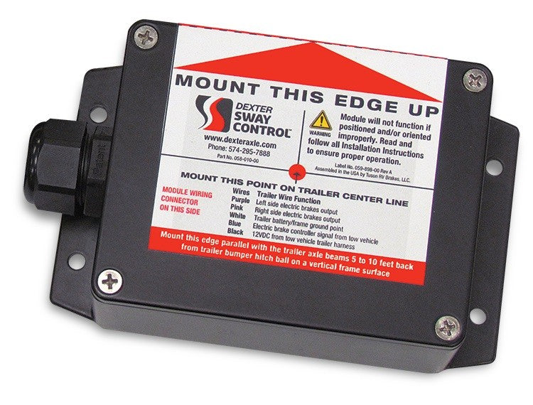 Dexter Sway Control including installation