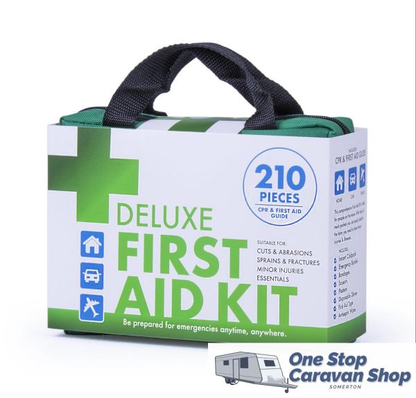210 Piece Deluxe Emergency First Aid Kit