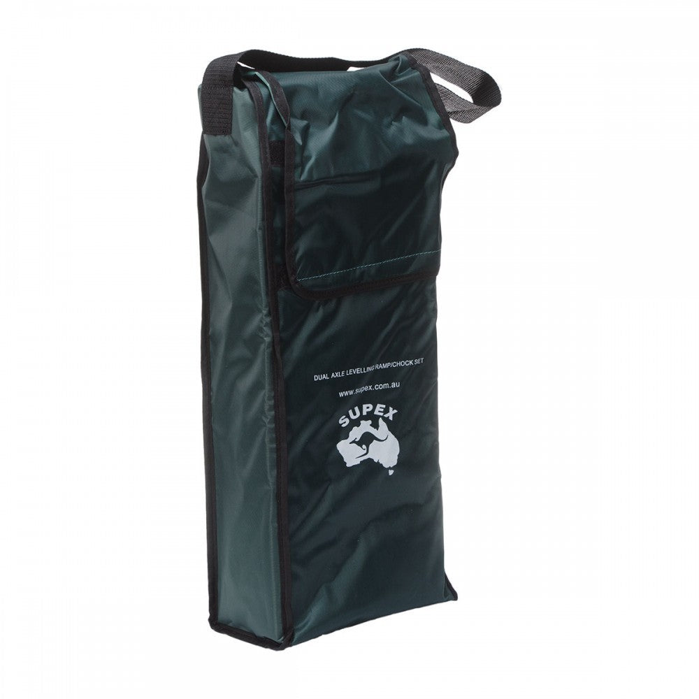 SUPEX DUAL AXLE LEVELLING RAMP/CHOCK SET - SRWLD