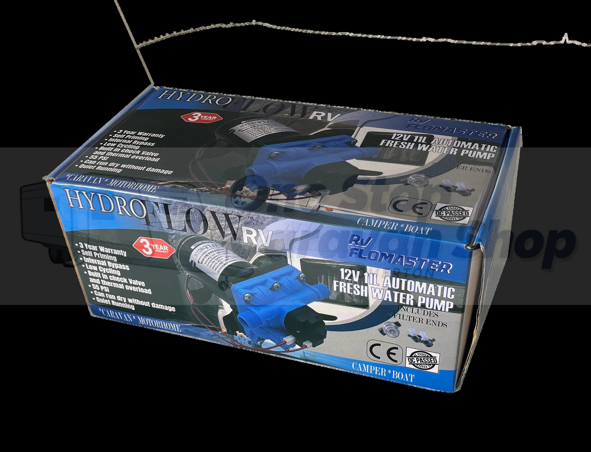 Hydroflow 12V 11 litre Automatic Pump