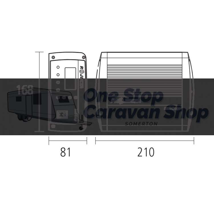 PROJECTA 12V AUTOMATIC 25A 7 STAGE BATTERY CHARGER PART NO IC2500