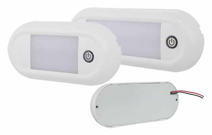 136mm Long Interior Light c/w On/Off Touch Switch - 13.6W