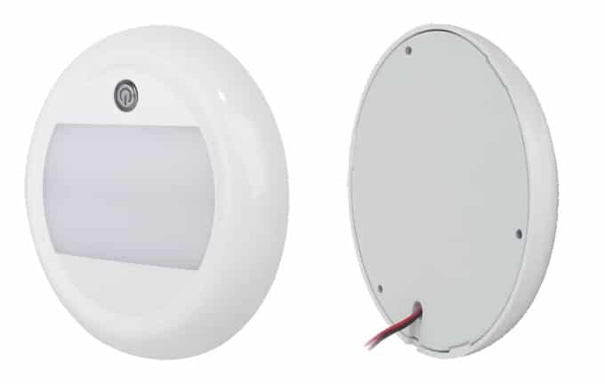 5" round LED Interior Light with on/off Touch Switch