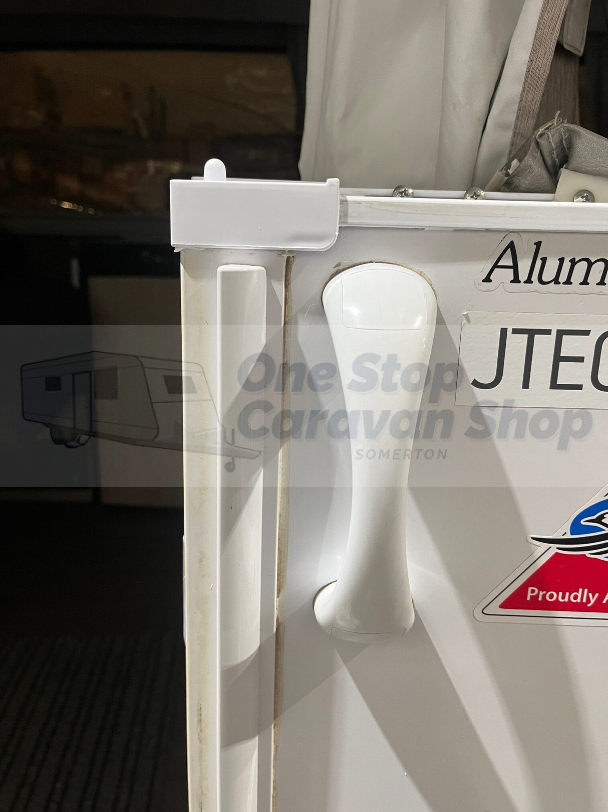Jayco Camper Door Corner Mould White Pair LH & RH