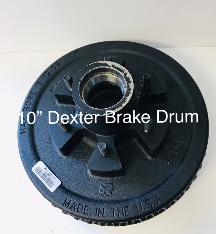 426250 DEXTER 10" Brake Drum Ford 5 Stud