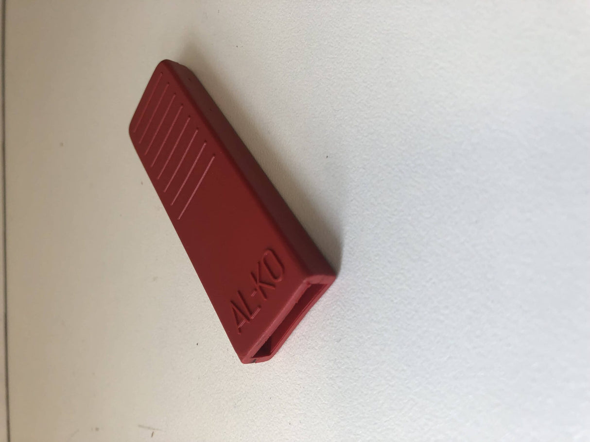 ALKO PLASTIC COVER RED T/S COUPLING HANDLE BRAKE LEVER. 610939.