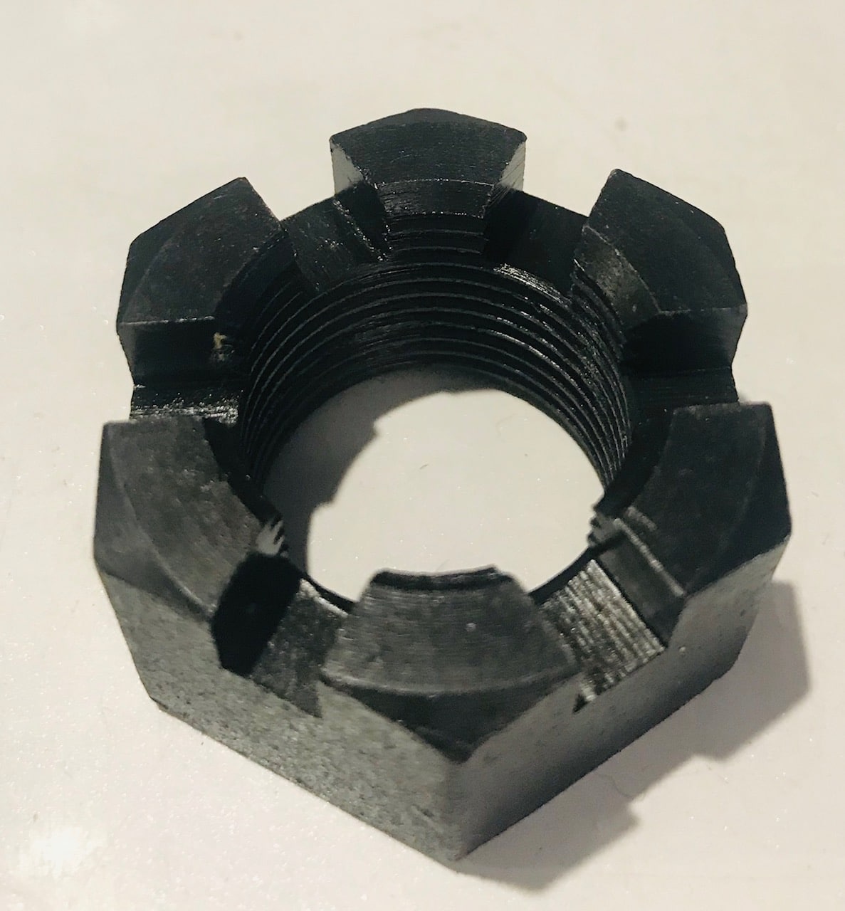 Castellated Axle Nut, Split Pin and Washer Kit (2T)