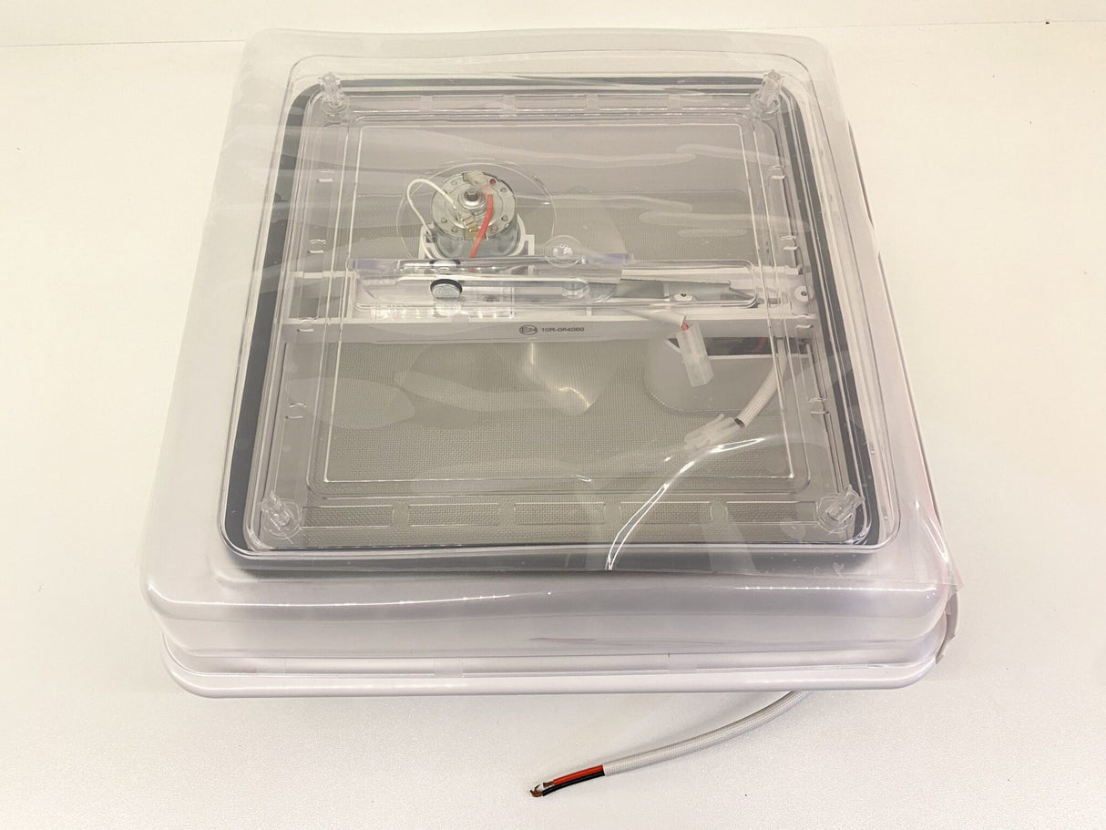 Sanjo 280x280 Turbo Vent (Transparent) replacement for Fiamma vent