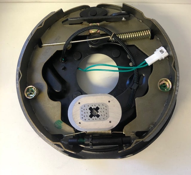 TROJAN BACKING PLATE ASSY 10" ELEC RH STD