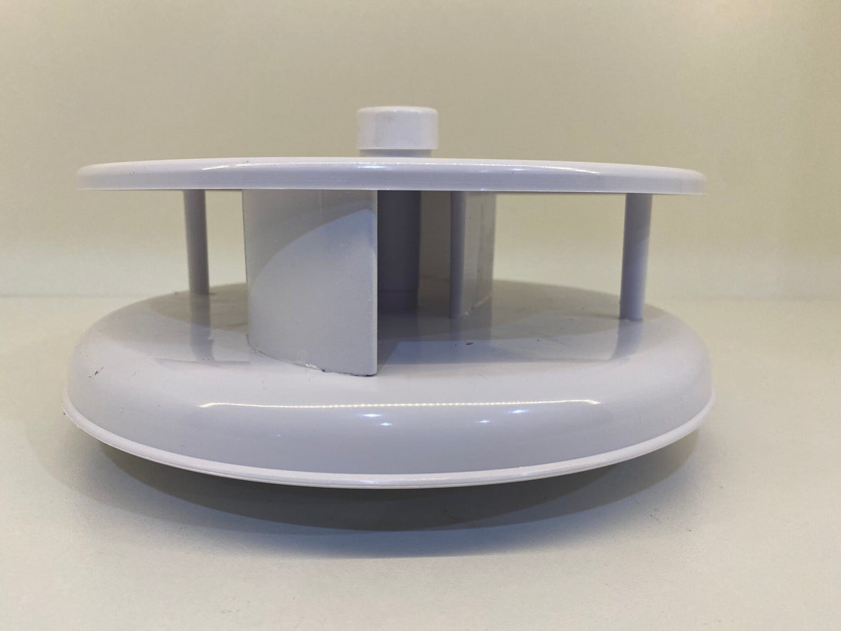 Rotary Vent Plastic White