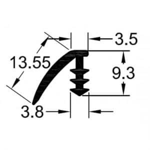 Caravan Door Seal - per metre
