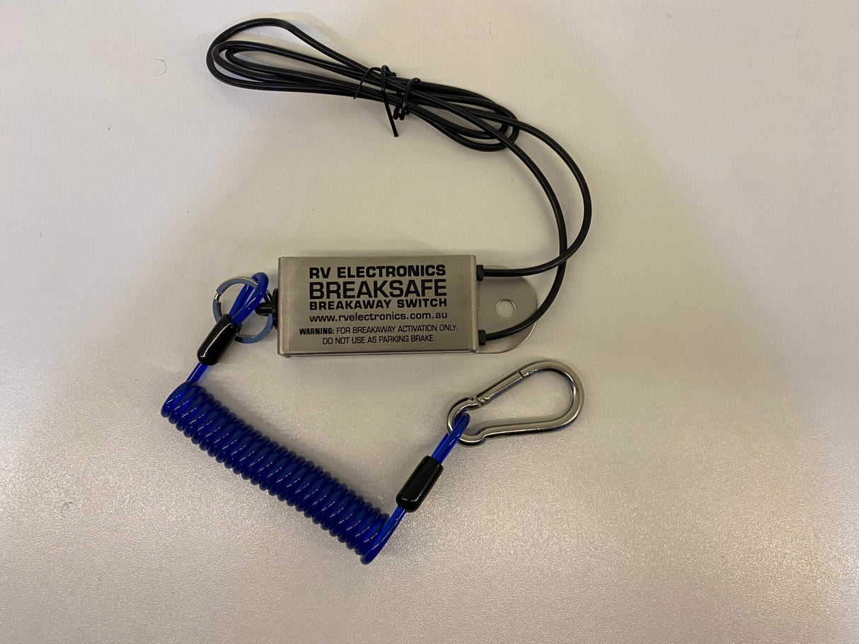 Breaksafe Breakaway Switch with Blue Coil Cable