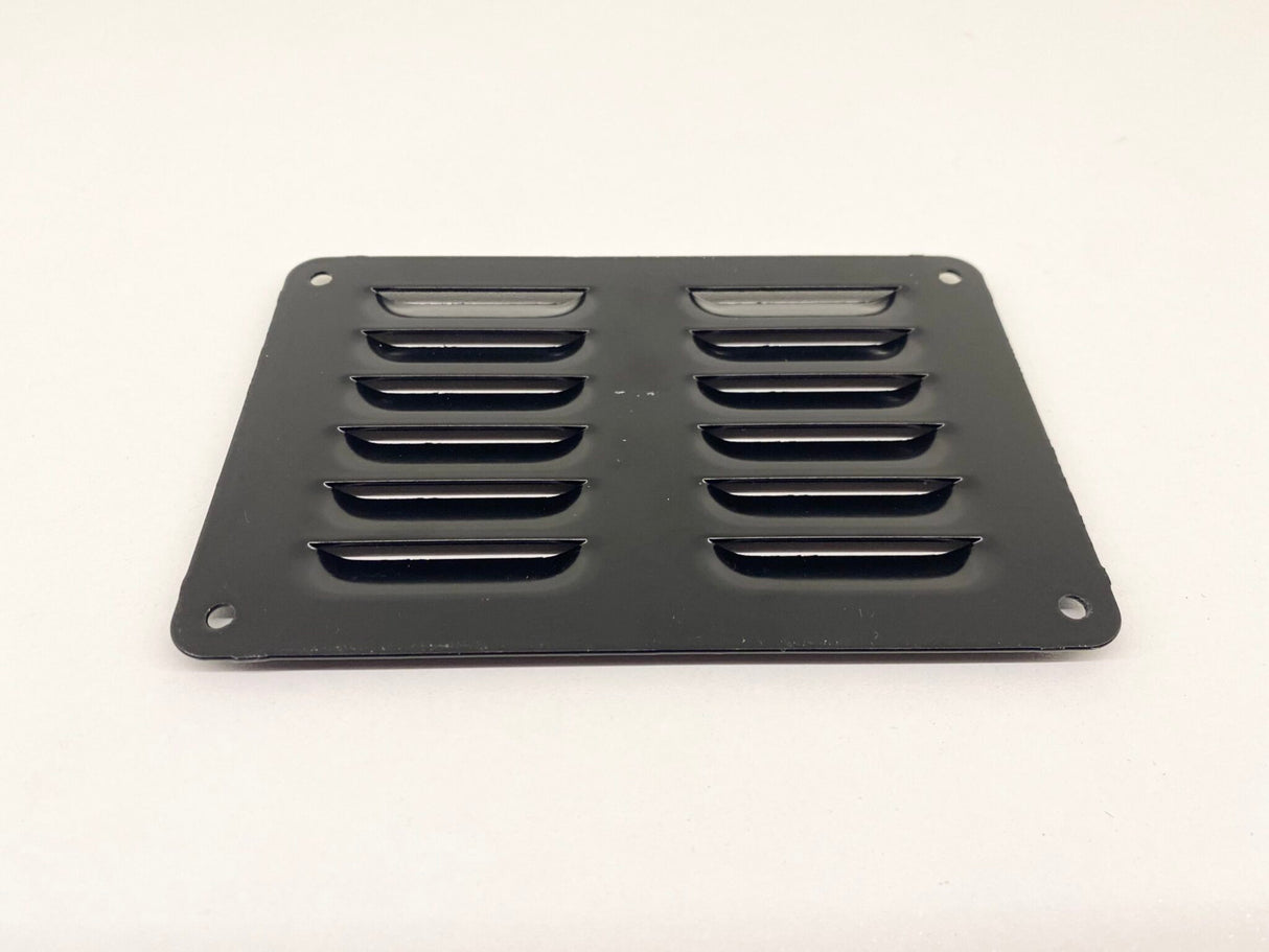 Black Metal Ventilation Grille 15cm x 10cm