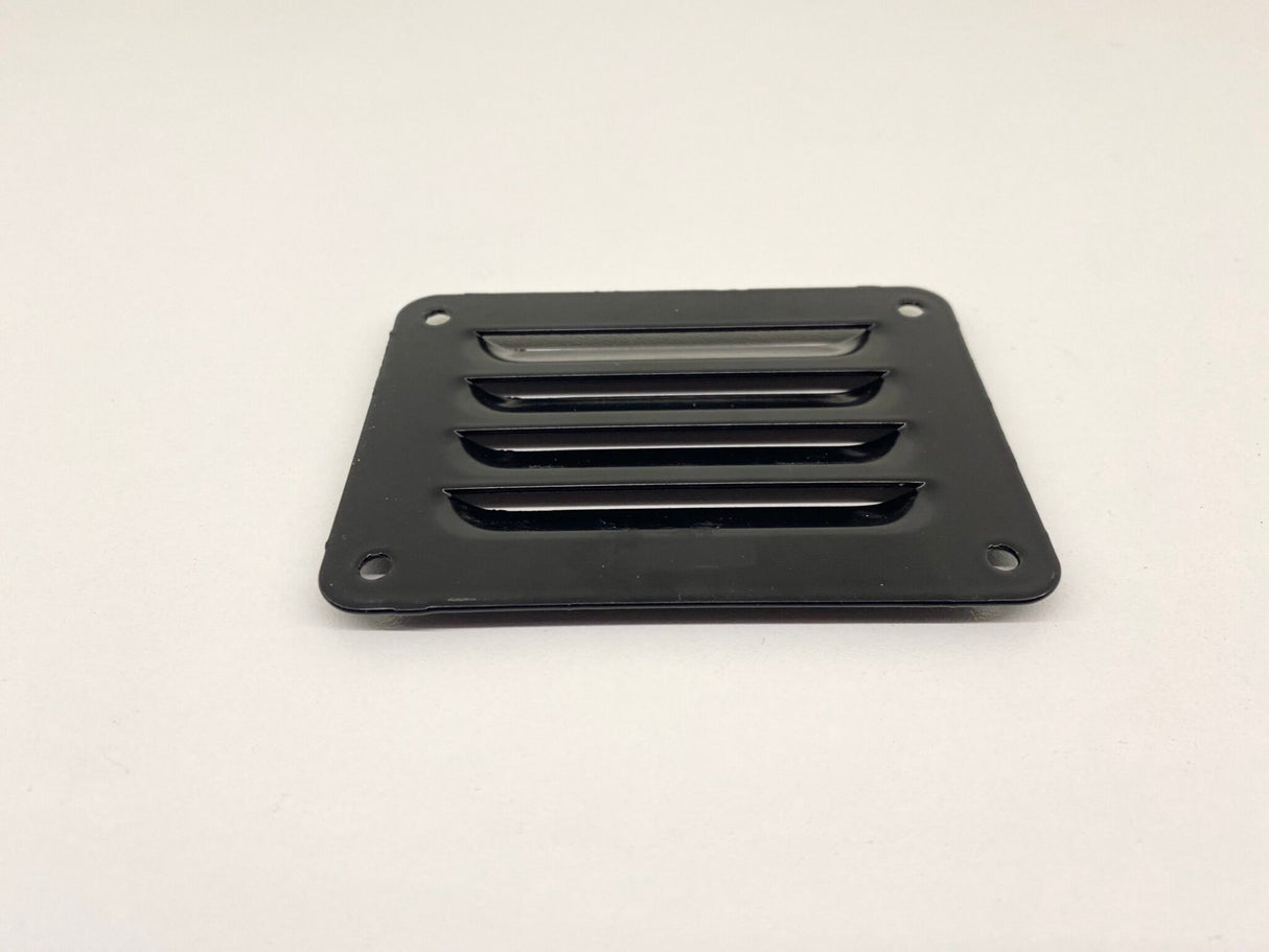 Black Metal Ventilation Grille 10cm x 7.5cm