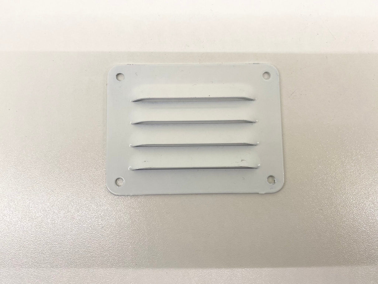 White Metal Ventilation Grille 10cm x 7.5cm