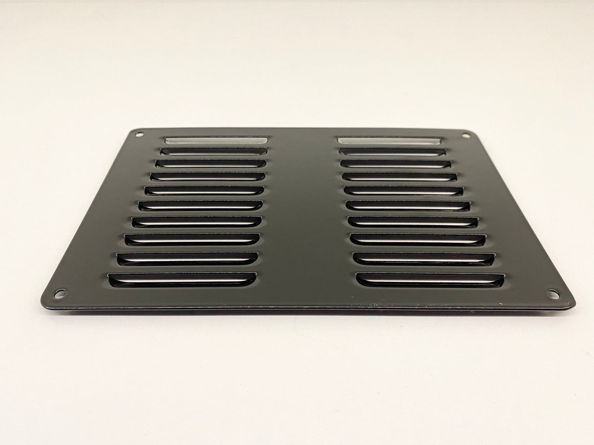 Black Metal Ventilation Grille 23.3cm x 14.8cm