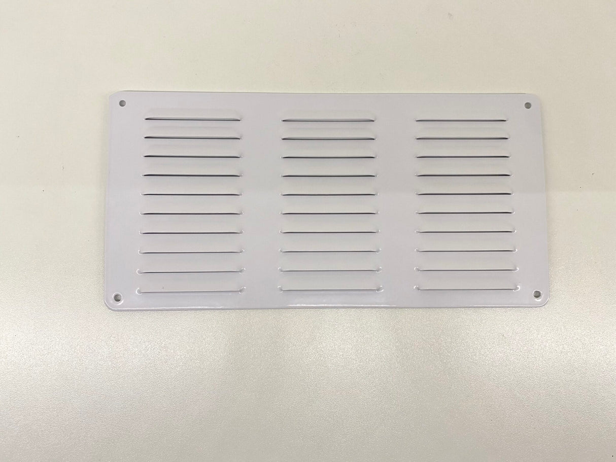 White Metal Ventilation Grille 30cm x 14.5cm