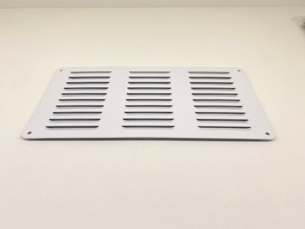 White Metal Ventilation Grille 30cm x 14.5cm