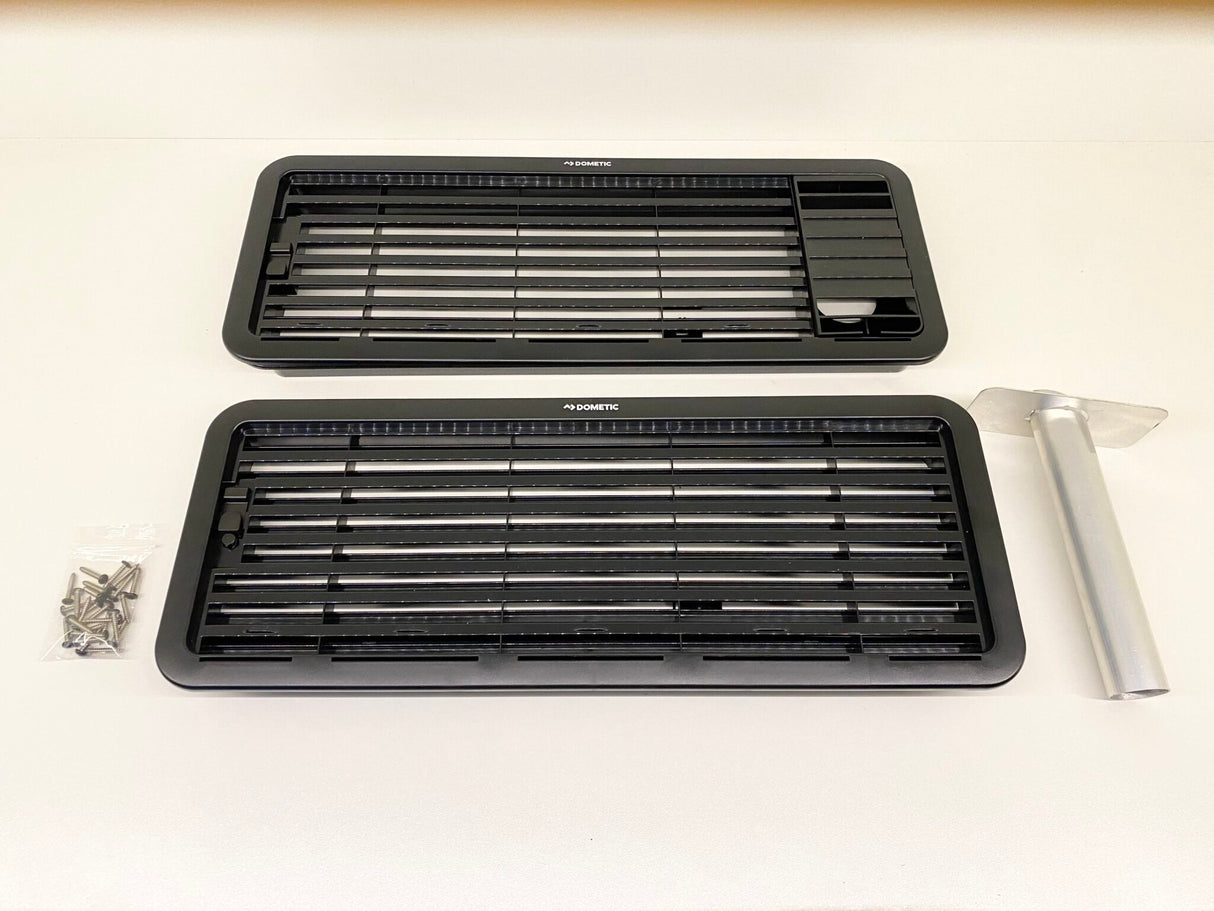 Black Dometic Fridge Vent Kit