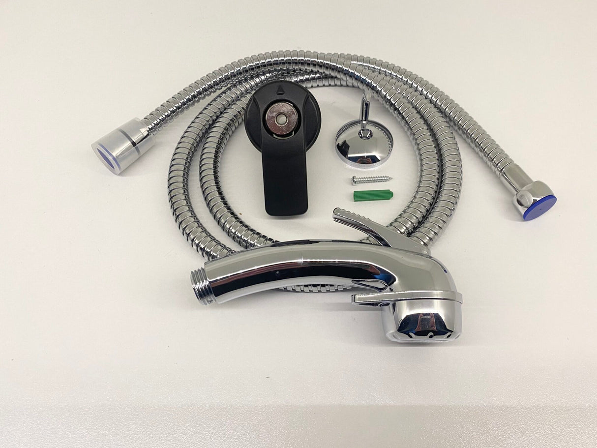 White Plug-in External Shower Point